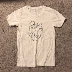 Worn once. J crew otter shirt